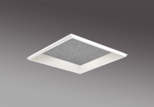 Lift recessed 1x1 sound absorption