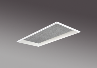 Lift recessed 1x2 Sound absorption